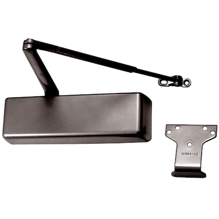 Lcn Manual, Hydraulic, 4040XP Series Surface Mounted Closers, Surface Mounted Closer, Heavy Duty 4040XP-RW/PA RH DKBRZ MC